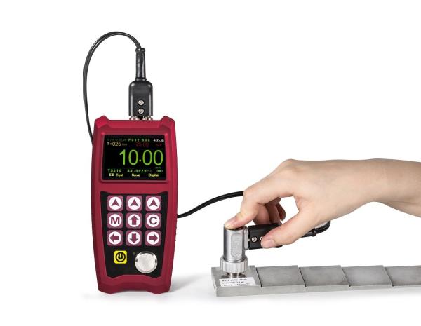 High Definition Color Display Ultrasonic Thickness Gauge For Plastic