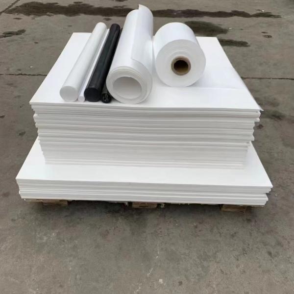 Non Stick Raw Material White 100% Virgin  PTFE Sheet Roll expanded ptfe sheet Cutting