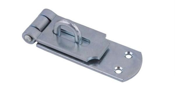 Cabinet Door Safety Hasp And Staple 2,2-1/2,3,3-1/2'' Wear Resistance