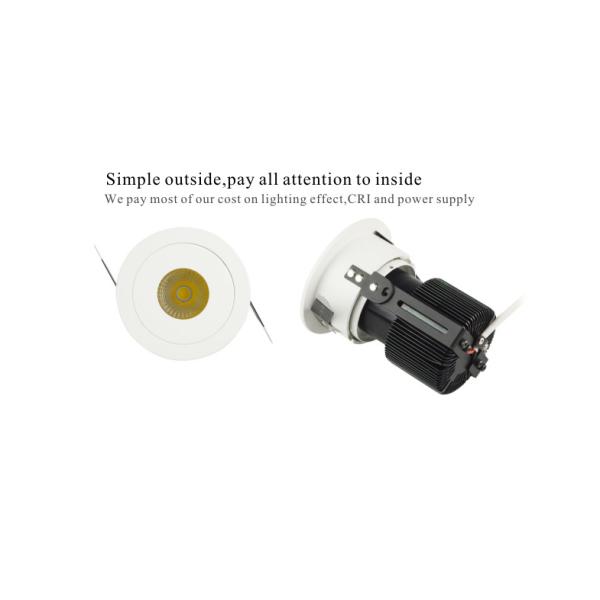 Indoor CRI 80 10W CREE 900lm Mini COB Dimmable LED Down Light  For Club Lighting