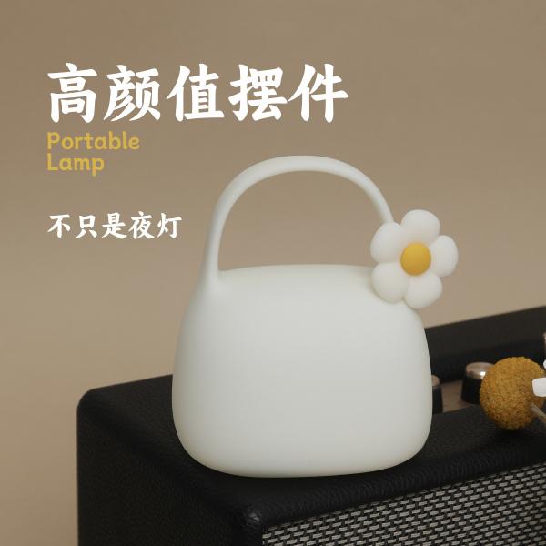 Тревожные часы Авто сенсор светодиодный ночной свет с сенсорным управлением и регулируемым цветовым освещением