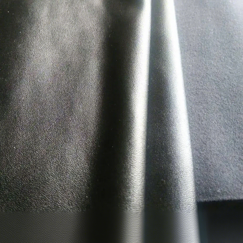 Eco Friendly High Quality New Metallic Colors Soft 0.3mm Thin PU Garment Leather