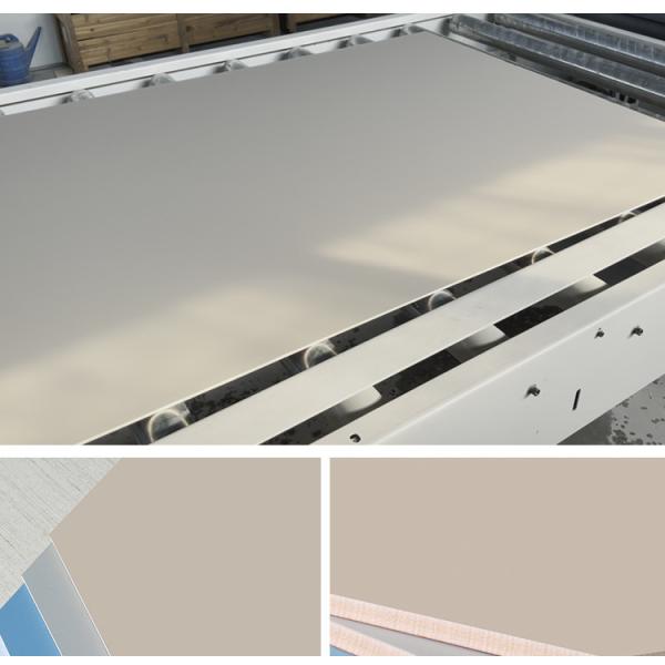 Кожа внутреннего художественного оформления администрации чувствует ширину 1.22m панелей стены PVC