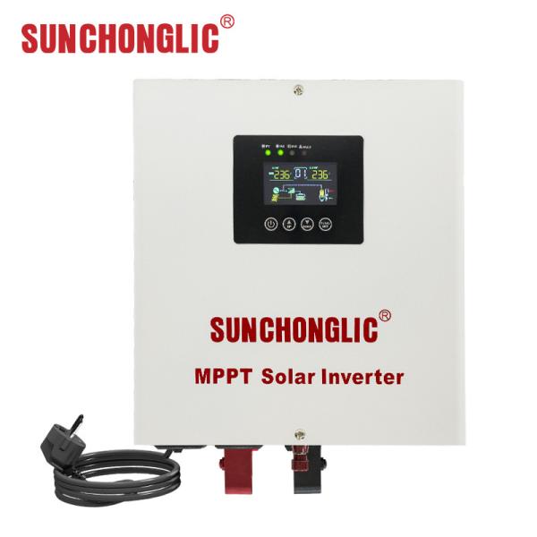 MPPT Solar Inverter 1500VA Pure Sine Wave Off Grid Inverter with Built In Lithium Battery