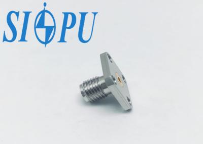 2.92mm Female RF Connector – Four-Hole Flange, Microstrip Mount