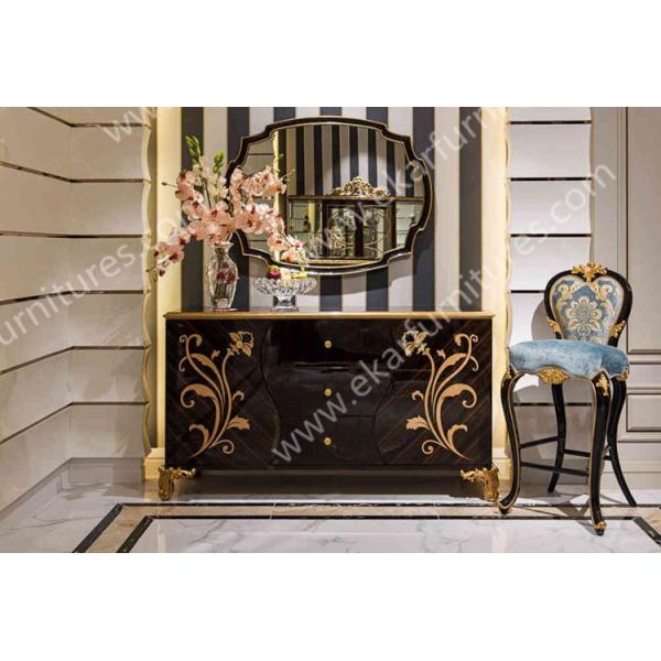 Alibaba wholesale modern dining room black sideboard TH023