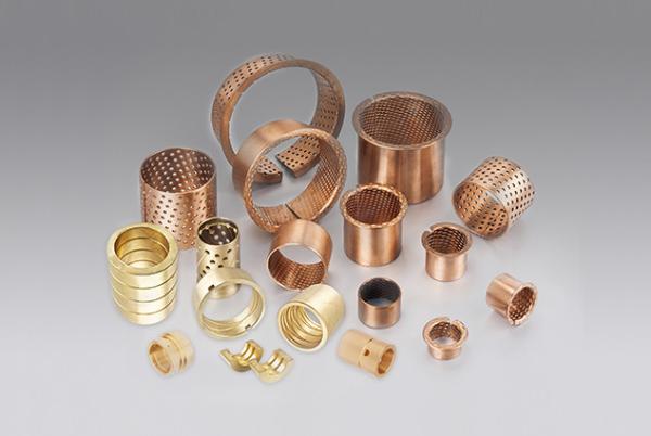Easy To Assemble High Load Capacity CuSn8 Sleeve Bronze Flanged Sleeve Bearings