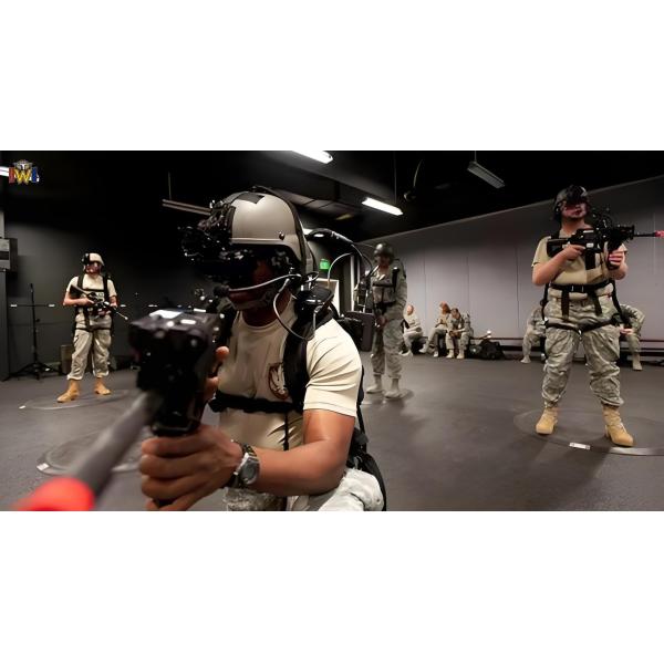 XR Space Game with Special Effects Realistic Environments and 60 Players per Hour in 10 Minutes per Session