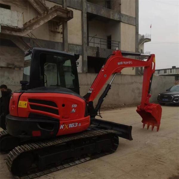 KX163 Second Hand Kubota Excavators 5Ton Hydraulic Efficiency