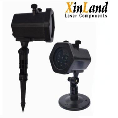 2 In 1 Dual Purpose Outdoor Projector Lights For Christmas Easter Day Halloween