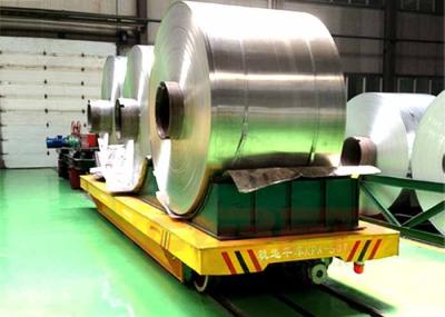 trole automático de transferência da bobina 30T, carros materiais de transferência do rolo de papel