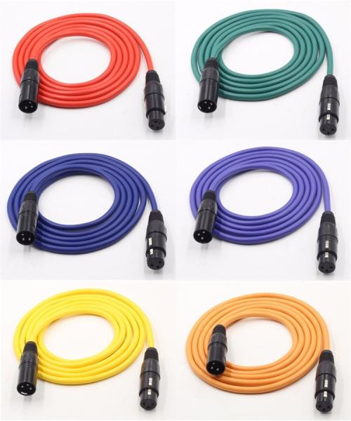 High quality OEM 5 Pin or 3 Pin XLR Microphone Cable Male to Male M/M