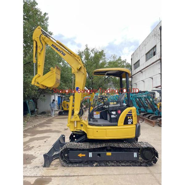 0.23m3 Bucket Capacity Komatsu PC40MR Mini Excavator with All Functions Normal