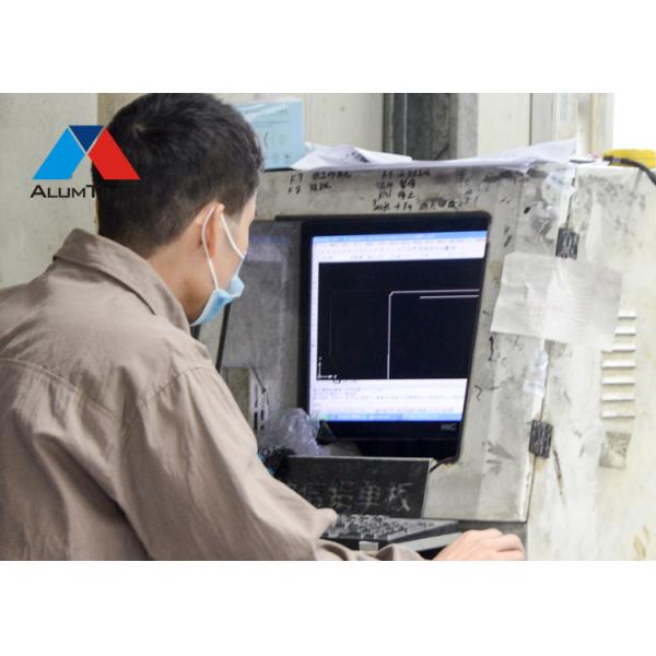 Anti Corrosion Perforated Aluminium Sheet Wall Panel For Bank Decoration