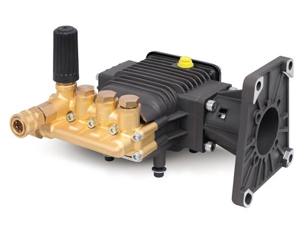 FLOWMONSTER diesel/gasoline engine drive washer pump 3WZ-1807D1B brass high pressure triplex plunger pump 200Bar 15LPM