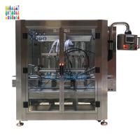 O plástico de 4 bocais engarrafa a máquina de enchimento líquida automática do champô