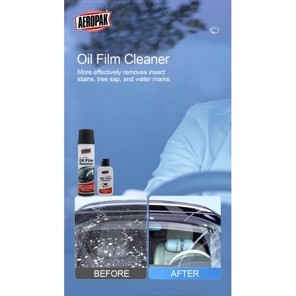 300ml Car Oil Film Remover Eco-Friendly Windshield Cleaner 3 Year Shelf Life