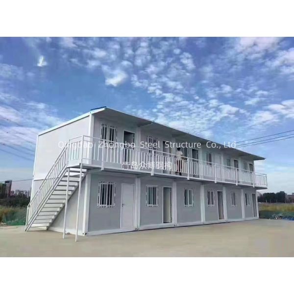 Low Cost Construction Site Housing Solutions 20FT Container House for Labor Camp