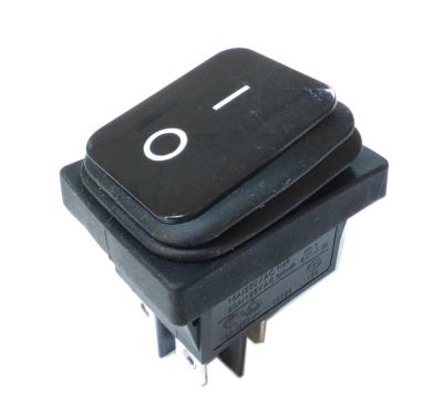R5-12 interruptor elétrico impermeável, 32*25mm, EM-FORa, 4 terminais, alojamento do preto de PA66/PC
