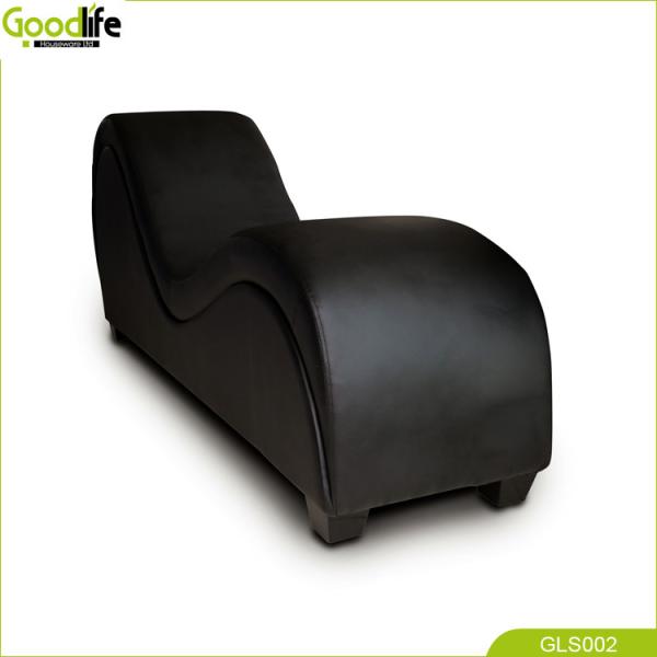 Plutônio de madeira dos pares adultos de couro ergonômicos do comprimento de Sofa Chair 170cm do sexo