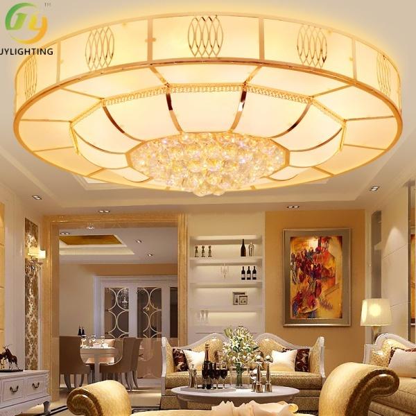 Nordic Dining Atmosphere Indoor Home Style Chandeliers Pendant Lights Wedding Round Living Room Luxury Led Crystal Ceiling Light