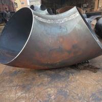 Coude du conduit d'acier au carbone de noir du pétrole SCH5S/10S ASTM A234 WPB