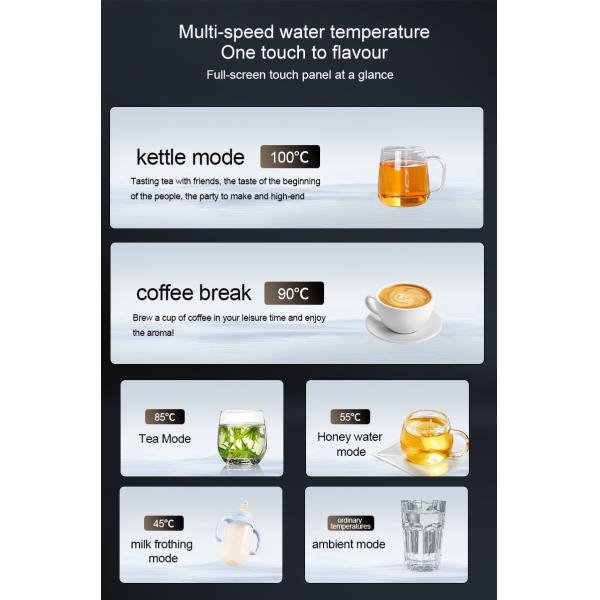 VST-T1CG Desktop 2200W Smart RO Water Purifier Hot and Cold Water 75G After Service Free Spare Parts