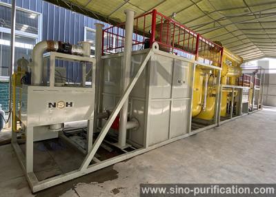 2T/D Industrial Distillation Waste Oil Purifier Degassing