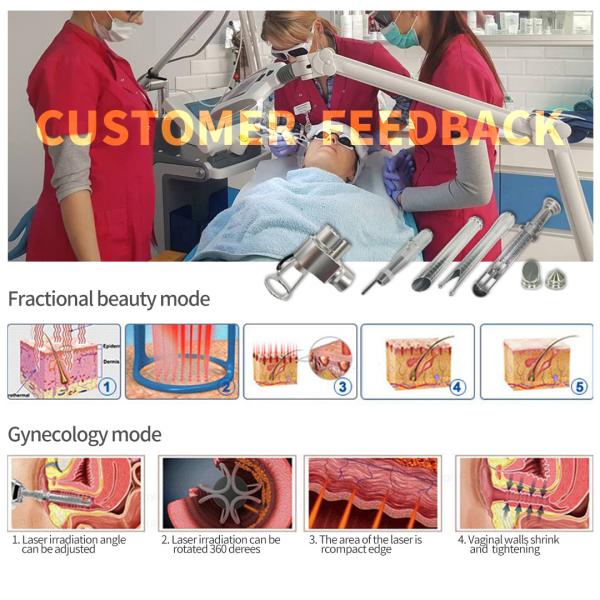 Tuv Approved Co2 Fractional Laser Machine Wrinkle Removal Vaginal Tightening