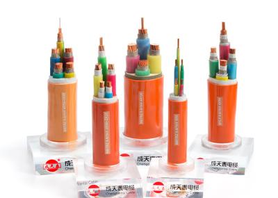 Gaine thermoplastique libre de polyoléfine d'halogène blindé résistant au feu professionnel de câble
