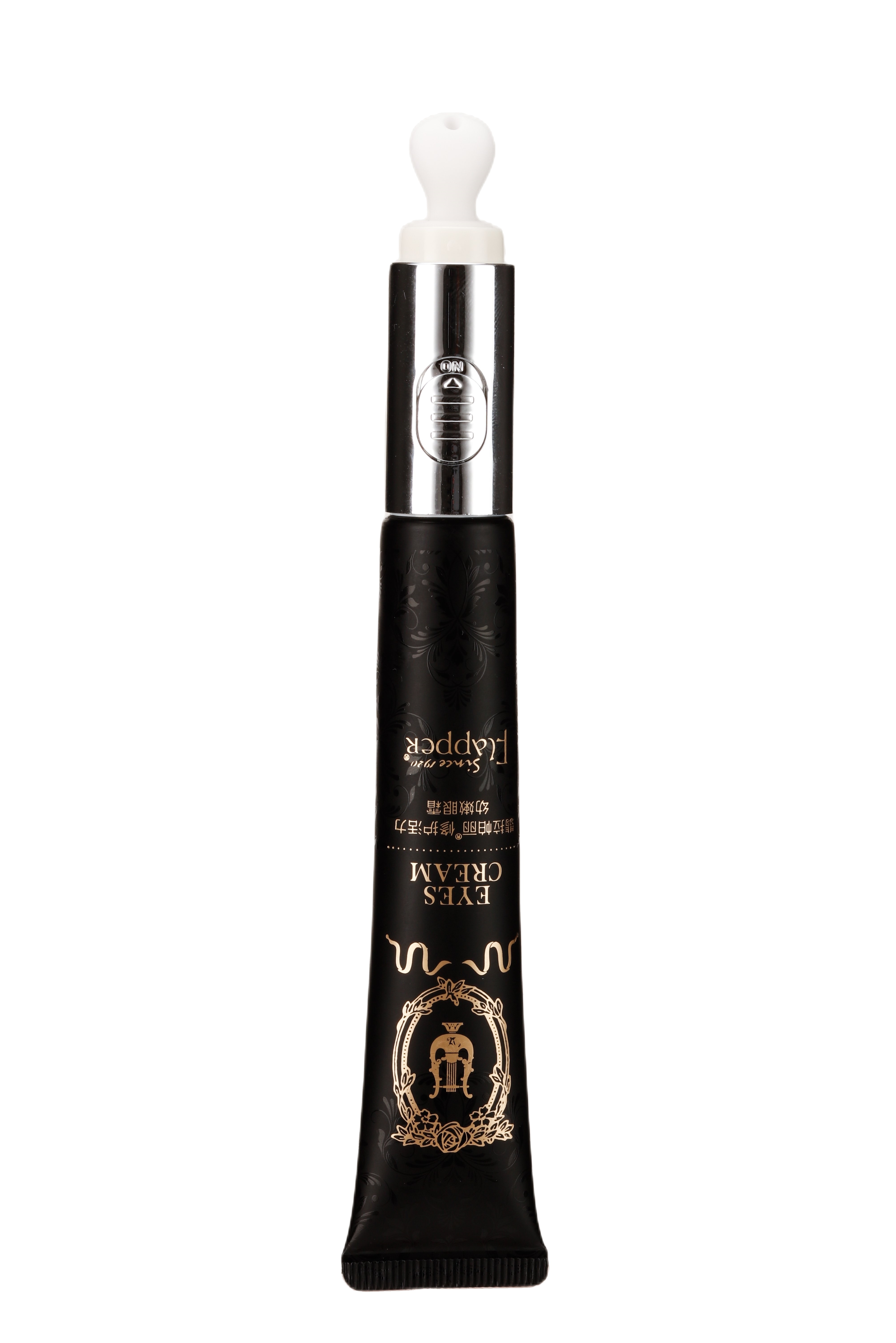 Customized Lotion Squeeze Tube Hand Cream Packaging Cosmetic Plastic Soft Tube with Massage Applicator Zinc Alloy