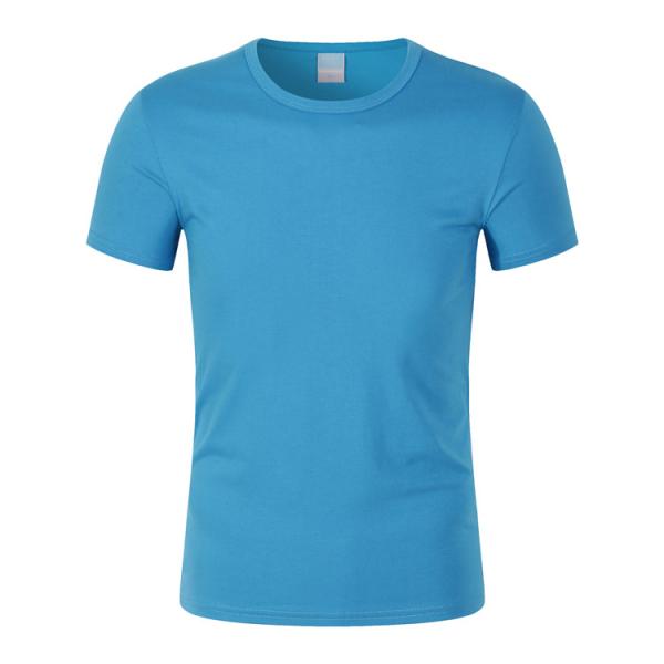 Custom Batch Printed Cotton Round Neck Short Sleeve T-Shirt Men And Women T-Shirt