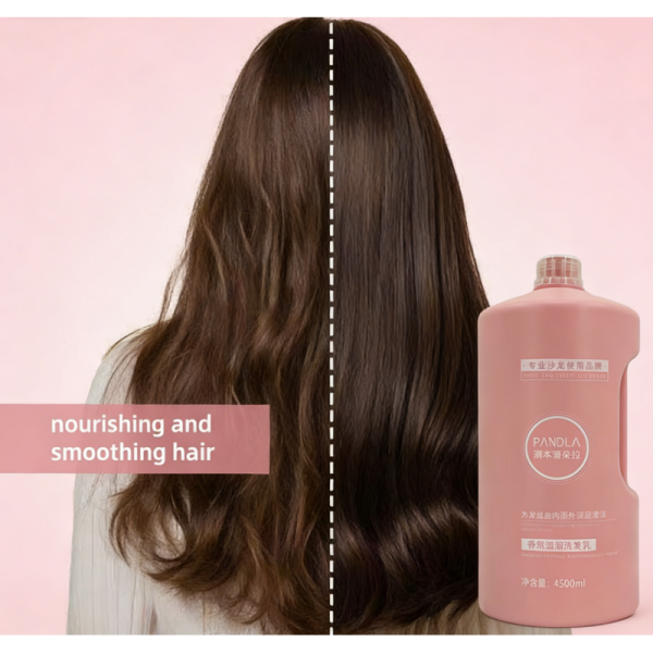 Factory Wholesale Organic Herbal Salon Hair Shampoo Refreshing Conditioning Care 4.5L OEM ODM Available