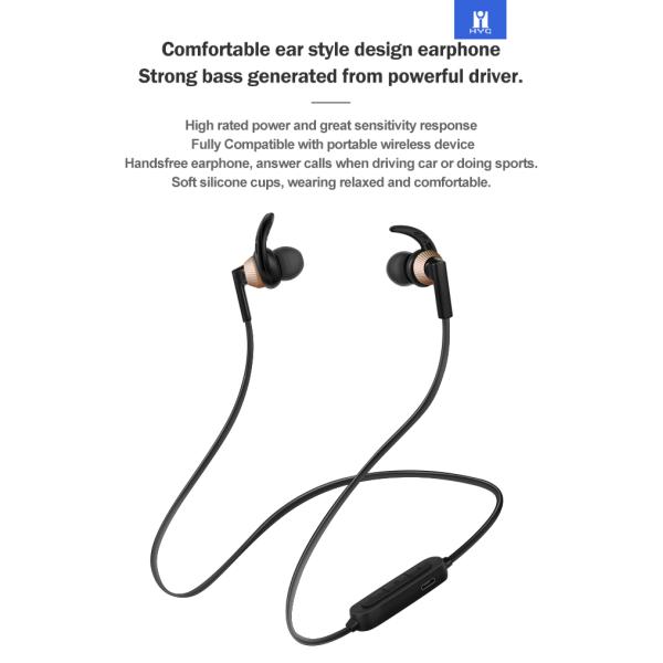 Ultra Long Battery 70mAH Hanging Earbuds 5V Necklace Bluetooth Headphones