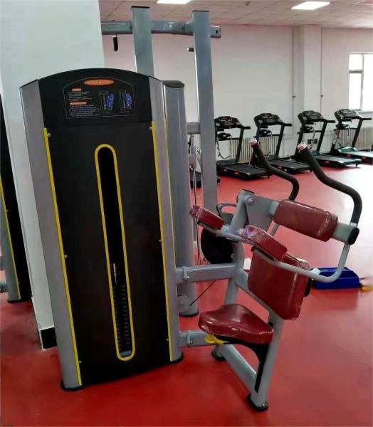 Pin-Loaded Gym Equipment Seated Abdominal Trainer Crunch Machine for Effective Workouts