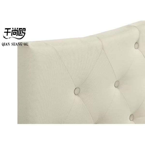 Bedside Button Tall Upholstered Bed Unique design Size Customized