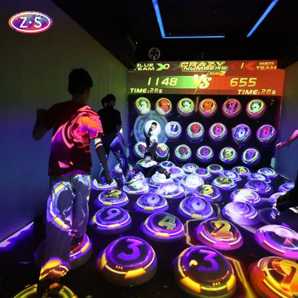 Motion Based Fun Games Immersive Bouncing Sphere For Children Activity Centers