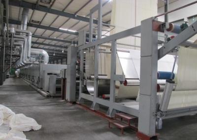 18.5Kw/22Kw Knitted Fabric Heat Setting Machine , Hot Air Stenter Machine 