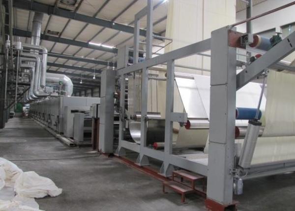 18.5Kw/22Kw Knitted Fabric Heat Setting Machine , Hot Air Stenter Machine 
