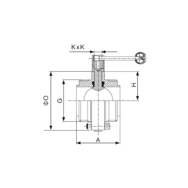 8 Inch Stainless Steel Butterfly Valve , High Performance Butterfly Valves