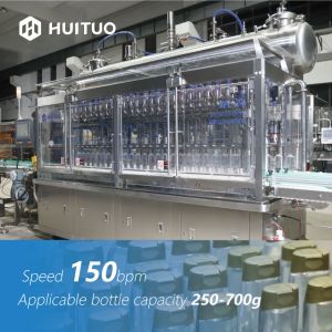 Автоматическая машина завалки 150bpm сервопривода поршеня для меда и сиропа