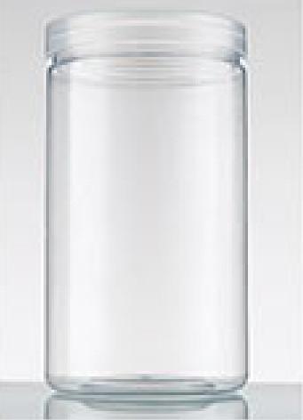 Spiral Food Grade Plastic Bottles , Transparent Pet Empty Plastic Containers