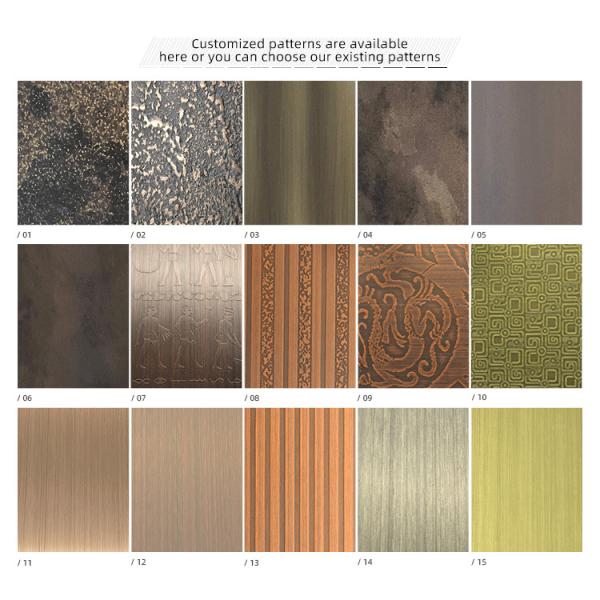 316 430 Stainless Steel Color Sheet Anti Fingerprint 0.5 - 2.0mm 201 304