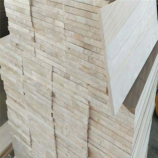 Carbonized Paulownia Hard Wood Panels For Wall Shelves Anti Deformation