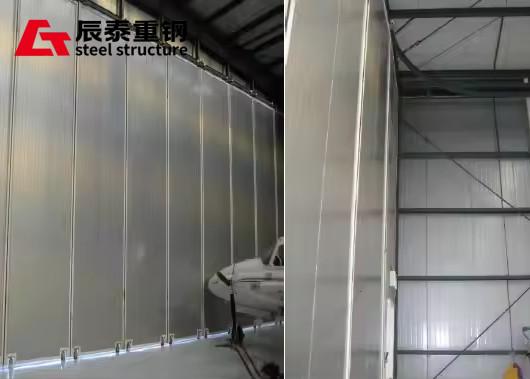 Large Span Prefab Steel Structure Hangar Warehouse For Airplane Hangar