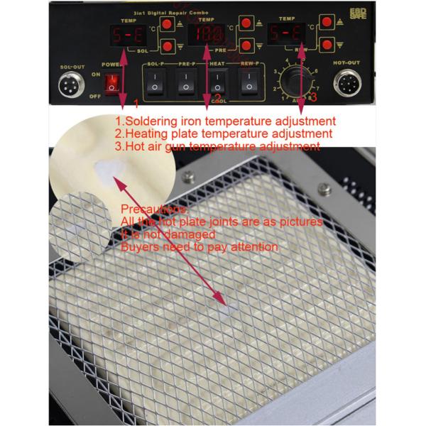 Hot Air Heat Gun 120L/Min 450W Rework Soldering Station