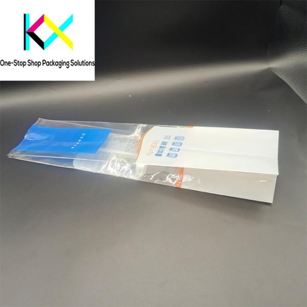 Bowl Commodity Packaging Back Seal Side Gusset Plastic Bags 120um Thickness