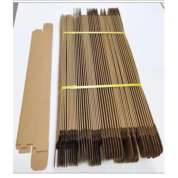 Cuboid коробка доставки 9cmx9cmx27cm мебели коробок Kraft бумажная рифленая