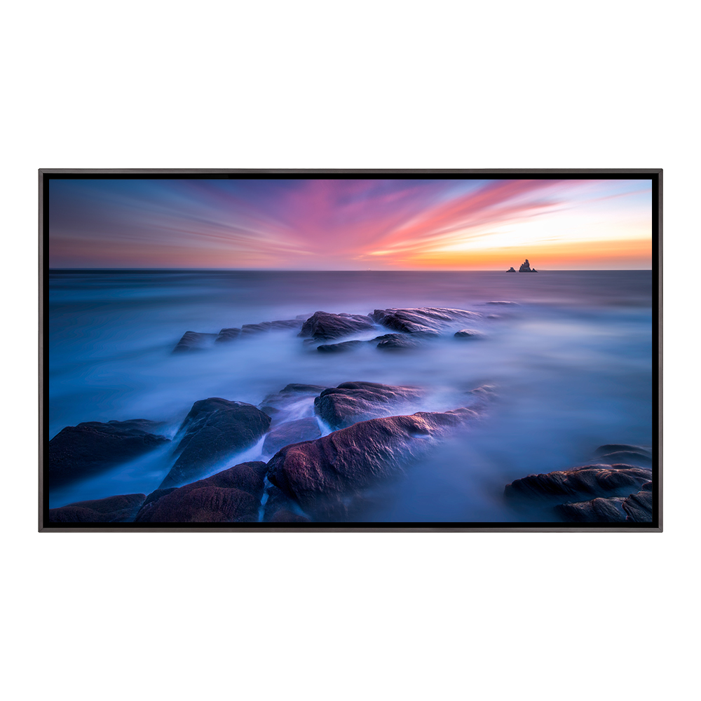 55 Inch Wall Mounted Digital Signage Interactive Advertising Touch Screen LCD