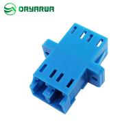 Tipo soldado con autógena asimétrico reborde del adaptador de la fibra óptica de FTTH FTTB LC de Flangless